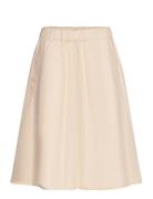 Woven Skirts Kort Nederdel Beige Marc O'Polo