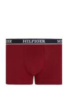 3P Trunk Boxershorts Red Tommy Hilfiger