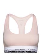 Unlined Bralette Lingerie Bras & Tops Soft Bras Tank Top Bras Pink Cal...