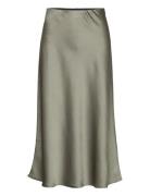 Yaspastella Hw Midi Skirt - Noos Knælang Nederdel Grey YAS