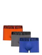Trunk 3Pk Boxershorts Blue Calvin Klein