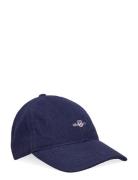 Shield Melton Cap Accessories Headwear Caps Blue GANT