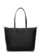 Nylon Medium Keaton Tote Shopper Taske Black Lauren Ralph Lauren