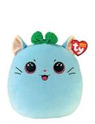 Kirra - Cat With Bow Squish 25Cm Toys Soft Toys Stuffed Animals Multi/...