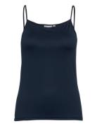 Frkrask 1 Top Tops T-shirts & Tops Sleeveless Navy Fransa