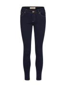 Victoria 7/8 Silk Touch Jeans Bottoms Jeans Skinny Blue MOS MOSH