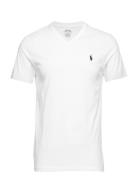 26/1 Jersey-Ssl-Tsh Tops T-Kortærmet Skjorte White Polo Ralph Lauren