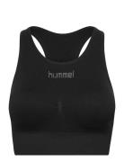 Hummel First Seamless Bra Woman Sport Bras & Tops Sports Bras - All Bl...