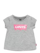 Levi's® Logo Tee Shirt Tops T-Kortærmet Skjorte Grey Levi's