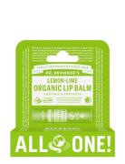 Lemon Lime Organic Lip Balm Hang Pack Læbebehandling Nude Dr. Bronner’...