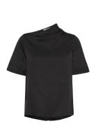 Lime Tee Tops Blouses Short-sleeved Black Ahlvar Gallery