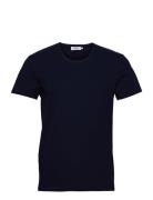 Henri Organic Cotton T-Shirt Tops T-Kortærmet Skjorte Blue FRENN