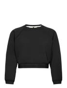Spacer Knit Sweat Tops Sweatshirts & Hoodies Sweatshirts Black Timberl...