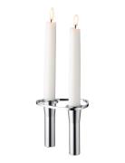 Lind Curve Double Chrome - Stacking Home Decoration Candlesticks & Lan...