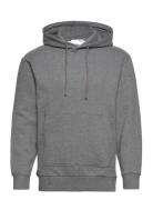 Slhrelaxjackman Hood Sweat S Tops Sweatshirts & Hoodies Hoodies Grey S...