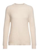 Sltuesday Raglan Pullover Ls Tops Knitwear Jumpers Beige Soaked In Lux...