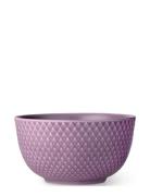 Rhombe Color Skål Ø11 Cm Lilla Home Tableware Bowls & Serving Dishes S...