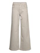 2Nd Frecla Tt - Denim Touch Bottoms Jeans Wide Grey 2NDDAY