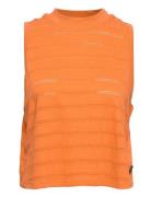 Top Namsos Lace Orange Tops T-shirts & Tops Sleeveless Orange DEDICATE...