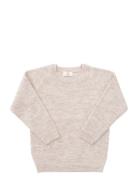 Merino Classic Rib Blouse Tops Knitwear Pullovers Beige Copenhagen Col...