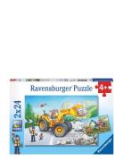 Digger At Work 2X24P Toys Puzzles And Games Puzzles Classic Puzzles Mu...