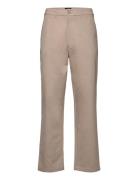 Crisp Twill Silas Pants Bottoms Trousers Chinos Beige Mads Nørgaard