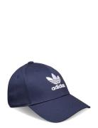 Adicolor Classic Trefoil Baseball Cap Sport Headwear Caps Navy Adidas ...