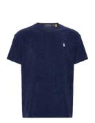 Classic Fit Terry T-Shirt Tops T-Kortærmet Skjorte Navy Polo Ralph Lau...