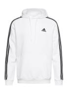 Essentials Fleece 3-Stripes Hoodie Sport Sweatshirts & Hoodies Hoodies...
