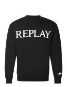 Sweater Regular Pure Logo Tops Sweatshirts & Hoodies Sweatshirts Black...