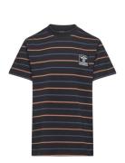 Hmlstripe T-Shirt S/S Sport T-Kortærmet Skjorte Black Hummel