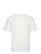 Jjniel Tee Ss Crew Neck Tops T-Kortærmet Skjorte White Jack & J S