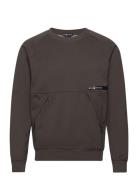 Race Bonded Sweater Sport Sweatshirts & Hoodies Sweatshirts Grey Sail ...