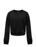Kogmaya L/S Short O-Neck Swt Tops Sweatshirts & Hoodies Sweatshirts Bl...