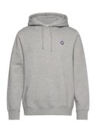 Ian Chiller Hoodie Tops Sweatshirts & Hoodies Hoodies Grey Double A By...