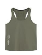 Oncourt Wpc Tank Sport T-shirts & Tops Sleeveless Green Cuera