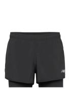 Sport Essentials 2-In-1 Short 3" Sport Shorts Sport Shorts Black New B...