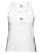 3 S Tank Sport T-shirts & Tops Sleeveless White Adidas Originals