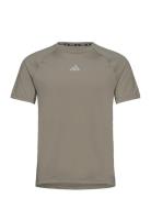 Adidas Gym+ Training T-Shirt Sport T-Kortærmet Skjorte Green Adidas Pe...