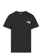 Teen Simple Dome Ss Tee Sport T-Kortærmet Skjorte Black The North Face