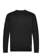 Basic Longsleeve T-Shirt Tops T-Langærmet Skjorte Black Tom Tailor