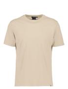 Harald Usx T-Shirt 3 Tops T-Kortærmet Skjorte Beige Didriksons