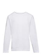 Organic Thorlino L/S Tee Fav Tops T-shirts Long-sleeved T-Skjorte Whit...