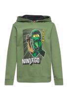 Lwstorm 616 - Sweatshirt Tops Sweatshirts & Hoodies Hoodies Green LEGO...