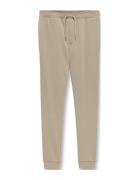 Koblassi Slim Pant Swt Bottoms Sweatpants Beige Kids Only