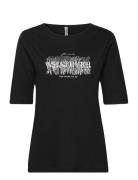 Sc-Derby 23 Tops T-shirts & Tops Short-sleeved Black Soyaconcept