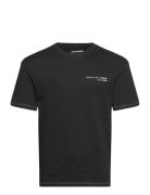 Jjclift Tee Ss Crew Neck Tops T-Kortærmet Skjorte Black Jack & J S