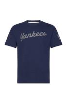 Nike Mlb New York Yankees T-Shirt Sport T-Kortærmet Skjorte Navy Fanat...