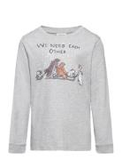 Ted Ls Tops T-shirts Long-sleeved T-Skjorte Grey MarMar Copenhagen