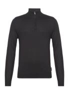 Half Zip Tops Sweatshirts & Hoodies Sweatshirts Black French Connectio...